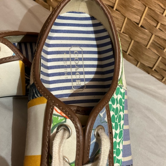 Coach Daphney Patchwork Sneakers - Picture 6 of 10